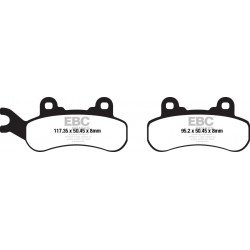 Klocki hamulcowe FA683R EBC ZM za Can-Am 715900387