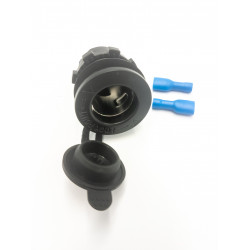 Gniazdo zasilania do zabudowy 12/24 V ZM 710001248