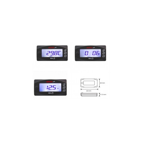 Termometr elektroniczny Koso Mini 3 z czujnikami