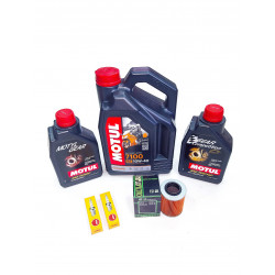 ZESTAW OLEJOWY BRP CAN AM Motul + Filtr oleju + Św