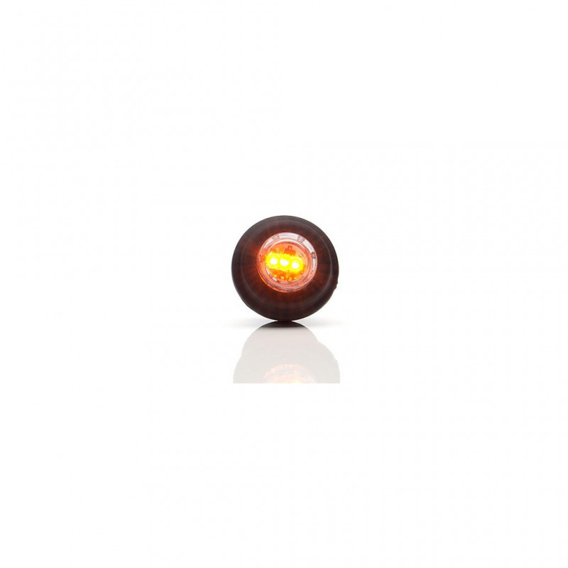 Kierunkowskaz LED pomarańczowy okrągły