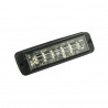 Lampa kierunkowa  stroboskop 6 LED blue R10 R65 130MM