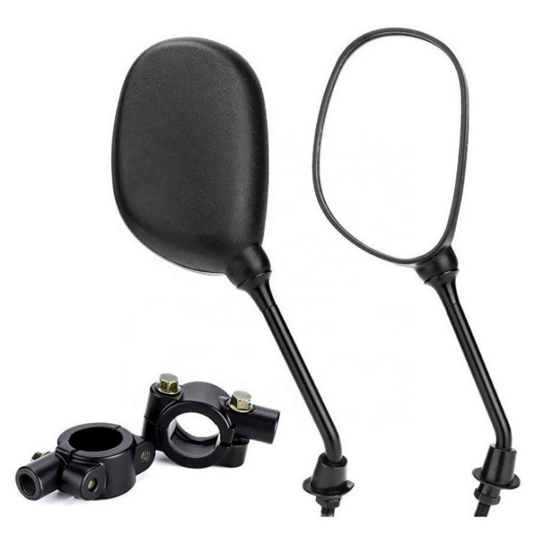 Lusterka z uchwytam kpl czarne ATV Polaris