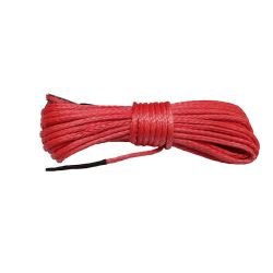 Lina syntetyczna do wyciągarki 6mm 15mb niebieska