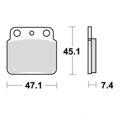 Klocki hamulcowe FA084