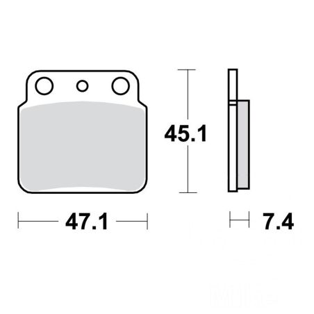 Klocki hamulcowe FA084