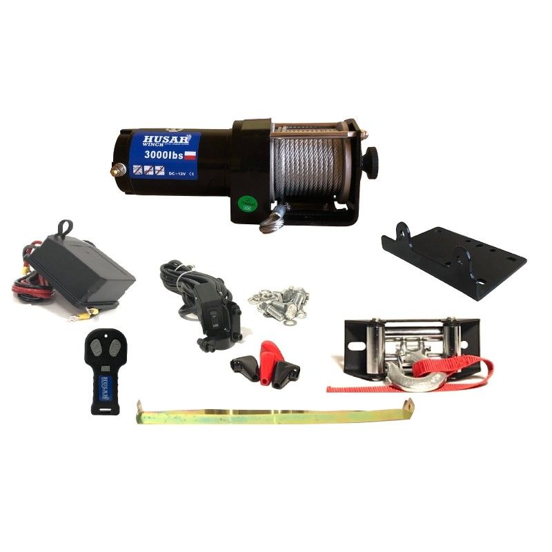 Wyciągarka Husar Winch 12v  BST 3000lbs