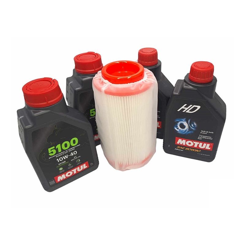 Zestaw olejowy + filtr powietrza do quada Allroad Cfmoto Benyco 260/300