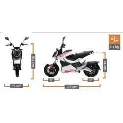 Motorower elektryczny MRF E-STREET 2.5 kat. AM od 14 lat