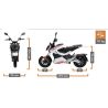 Motorower elektryczny MRF E-STREET 2.5 kat. AM od 14 lat