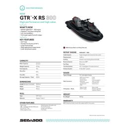 Skuter wodny Sea-doo GTR-X RS 300 model 2024