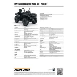 CAN-AM OUTLANDER MAX XU+ T 1000 2024 T3b