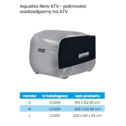 Oxford Aquatex pokrowiec na quada atv M