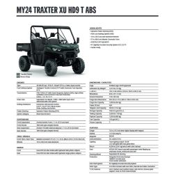 CAN-AM TRAXTER XU T HD9 2024 Thundra Green