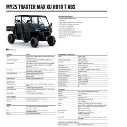 BRP CAN-AM TRAXTER MAX XU HD10 T ABS 2025