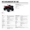 CAN-AM Outlander DPS T 700 legion red T3b 2025
