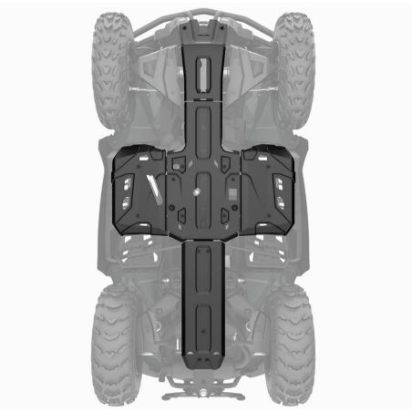 Osłony spodu środek HMWPE Can-Am G2L MAX 715002929