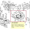Tylny pokład Spark 2017 Niebieski BRP 291004587