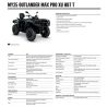 Can-Am Outlander MAX PRO XU T HD7 Compass Green