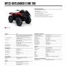 Can-Am Outlander X MR 700 Legion Red 2025