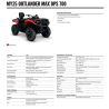 Can-Am Outlander MAX DPS 700 Legion Red 2025