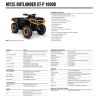 Can-Am Outlander XT-P 1000R Mineral Grey & Orange