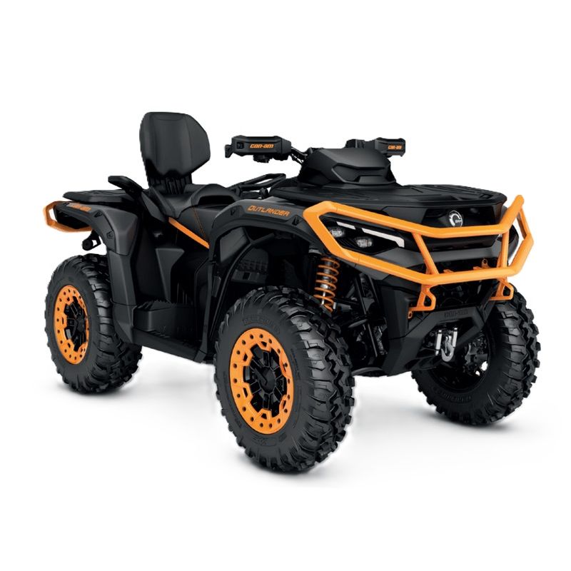 Can-Am Outlander MAX XT-P 1000R Mineral Grey & Orange Crush