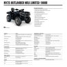 Can-Am Outlander MAX LTD 1000R Dusty Navy 2025