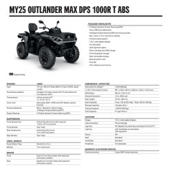 Can-Am Outlander MAX DPS 1000R T ABS 2025