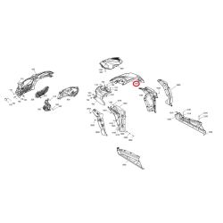 Błotnik prawy przedni Can-Am B 705015581