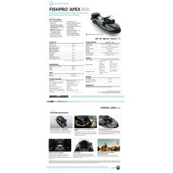 Sea-Doo GTX FishPro APEX 300 iDF Tech Package 2025