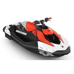 Sea-Doo Spark 1up Trixx 90 White / Dragon Red 2025