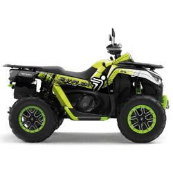 Grafika okleina Segway Snarler AT6-L Green Neon