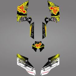 Okleina grafika Segway AT5-L light yellow