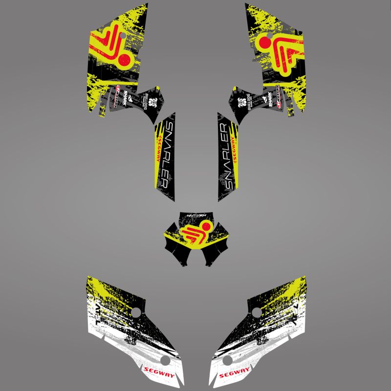 Okleina grafika Segway AT5-L light yellow