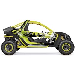 Grafika okleina Segway Villain UT10 Green neon