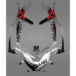 Grafika okleina Segway Villain SX10 Grey