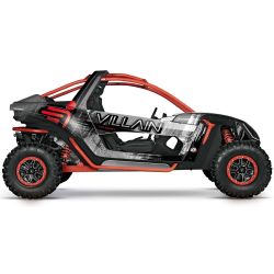 Grafika okleina Segway Villain SX10 Grey