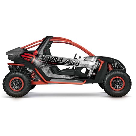 Grafika okleina Segway Villain SX10 Grey