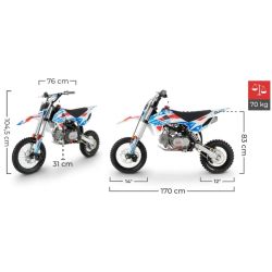 Pit Bike MRF 140 RC-Z