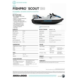 Skuter wodny Sea-Doo fishpro scout 130 IDF 2022