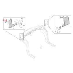 Tabliczka logo lusterka Can-Am BRP 705012860