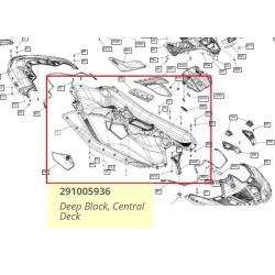 Górna część kadłuba Spark 2024- Sea-Doo BRP 291005936