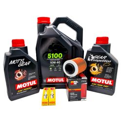 Zestaw olejowy BRP CAN AM olej Motul + Filtr K&N
