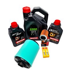 ZESTAW OLEJOWY BRP CAN AM Motul + Filtr oleju K&N + Filtr powietrza