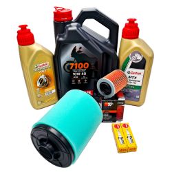 Zestaw olejowy BRP Can-Am Motul + filtr oleju + filtr powietrza + świece