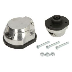 Gniazdo haka do przyczepy 7-pin aluminiowe z uszczelką