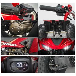 Quad Atv Linhai 110 junior 6,4 KM