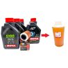 Zestaw Olejowy serwisowy Motul + filtr oleju K&N do CFMOTO 450 520 550 600