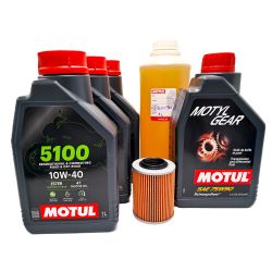 Zestaw Olejowy serwisowy Motul + filtr oleju Hiflo do CF MOTO 850 1000